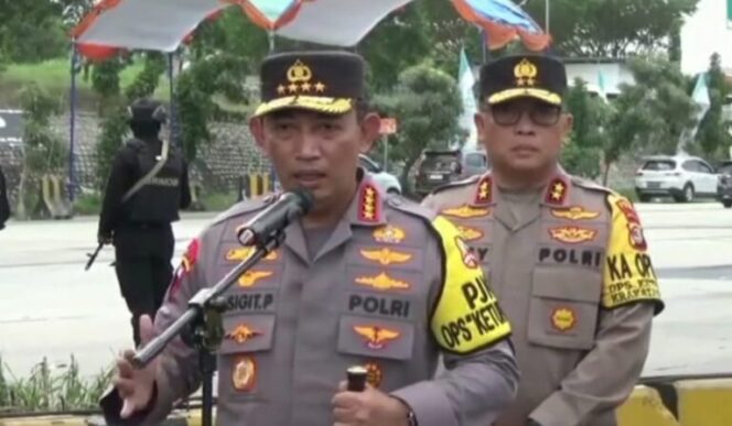 
 Kepala Kepolisian Republik Indonesia (Kapolri) Jenderal Pol. Listyo Sigit Prabowo.