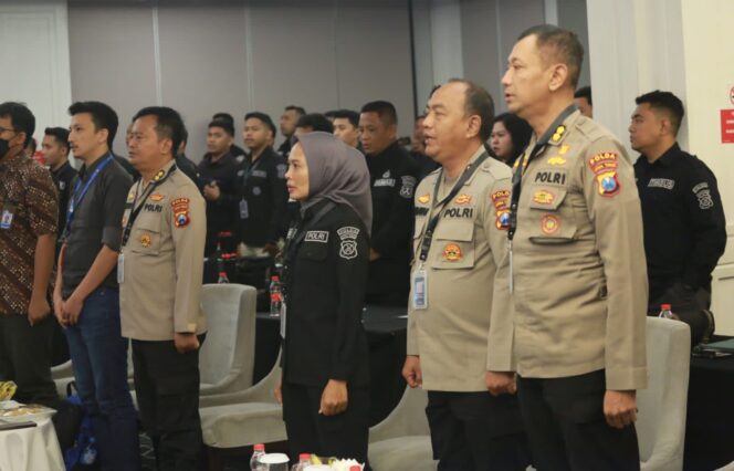 
 Pelaksanaan latkatpuan Penguatan Operator Multimedia yang diikuti Sihumas Polres Jajaran Polda Jatim 2023 di Surabaya.