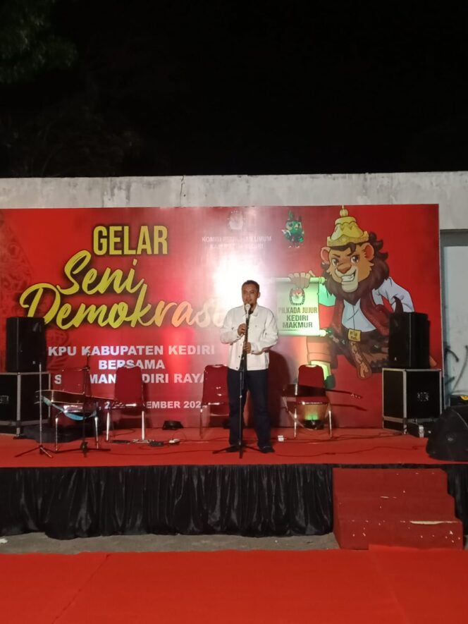 
 Gelar Seni Demokrasi KPU Kabupaten Kediri